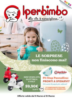 Offerte di Infanzia e giochi a Pomigliano d'Arco | Le sorprese non finiscono mai! in Iperbimbo | 9/3/2024 - 31/3/2024