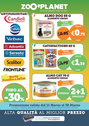 Offerte di Animali a Vittorio Veneto | Alta qualita al miglior prezzo in ZooPlanet | 11/3/2024 - 30/3/2024