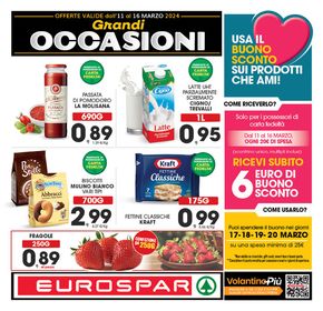 Volantino Eurospar a Vasto | Grandi occasioni | 11/3/2024 - 16/3/2024