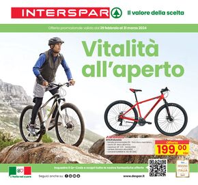 Volantino Interspar a Concordia Sagittaria | Vitalità all'aperto | 11/3/2024 - 31/3/2024