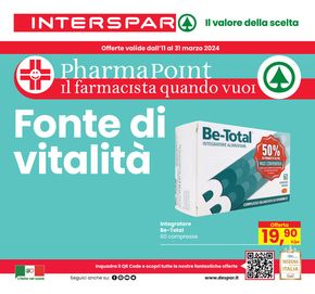 Volantino Interspar | Fonte di vitalità | 11/3/2024 - 31/3/2024