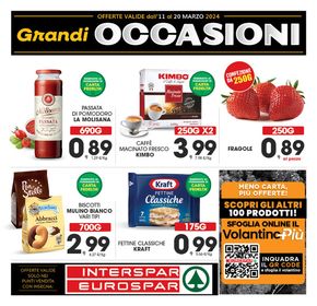Volantino Interspar a Napoli | Grandi occasioni | 11/3/2024 - 20/12/2024