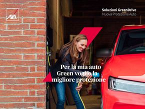 Offerte di Banche e Assicurazioni a Bovisio-Masciago | Per la mia auto Green voglio la migliore protezione in Axa  | 11/3/2024 - 30/6/2024