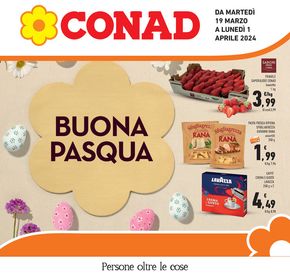 Volantino Conad a Asolo | Buona pasqua | 19/3/2024 - 1/4/2024