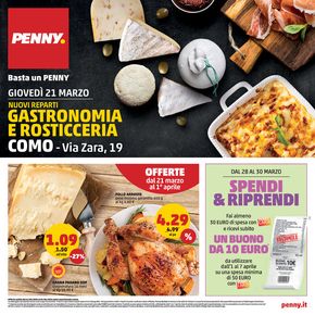 Offerte di Discount a Seregno | Nuovo reparti gastronomia e rosticceria in PENNY | 21/3/2024 - 1/4/2024