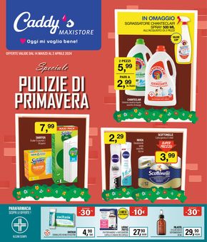 Offerte di Cura casa e corpo a Sassuolo | Speciale pulizie di primavera in Caddy's Maxistore | 13/3/2024 - 2/4/2024