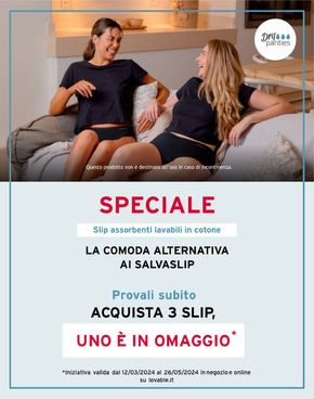 Offerte di Sport e Moda a Milano | Speciale slip assorbenti in Lovable | 13/3/2024 - 26/5/2024