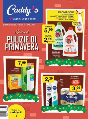 Offerte di Cura casa e corpo a Udine (Udine) | Speciale pulizie di primavera in Caddy's | 14/3/2024 - 2/4/2024