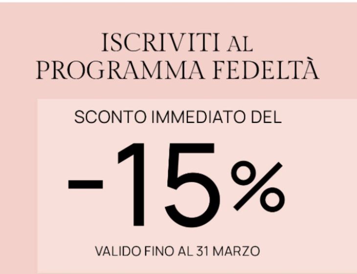 Volantino Oltre a Roma | Sconto del 15% | 14/3/2024 - 31/3/2024