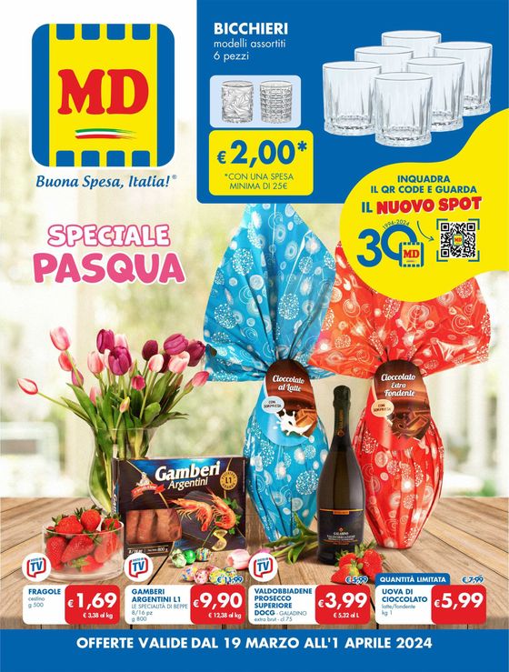 Volantino MD a Paderno Dugnano | Speciale Pasqua | 19/3/2024 - 1/4/2024