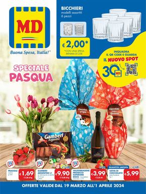 Offerte di Discount a Carlentini | Speciale Pasqua in MD | 19/3/2024 - 1/4/2024