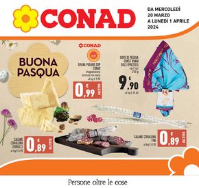 Volantino Conad a Albano Laziale | Buona Pasqua | 20/3/2024 - 1/4/2024