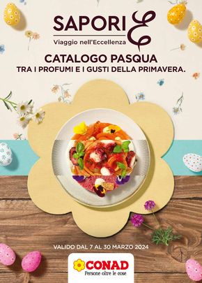 Offerte di Iper e super a Campobasso | Catalogo pasqua in Spazio Conad | 15/3/2024 - 30/3/2024