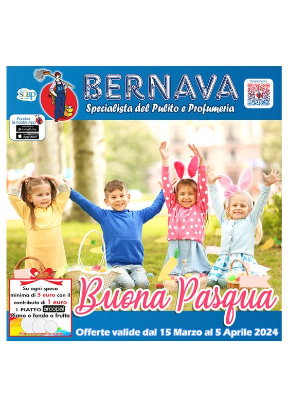 Volantino Bernava a Messina | Buona Pasqua | 15/3/2024 - 5/4/2024