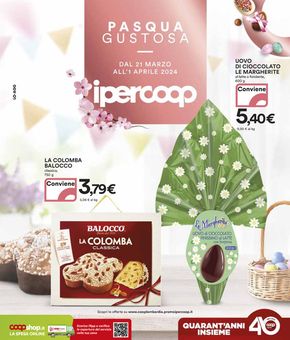 Offerte di Iper e super a Segrate | Pasqua gustosa in Ipercoop | 21/3/2024 - 1/4/2024