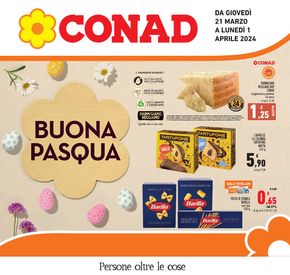 Offerte di Iper e super a La Spezia | Buona Pasqua in Conad | 21/3/2024 - 1/4/2024