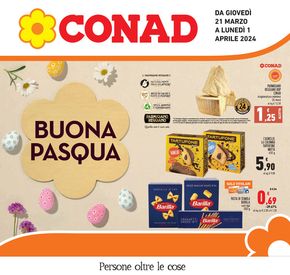 Offerte di Iper e super a Vercelli | Buona Pasqua in Conad | 21/3/2024 - 1/4/2024