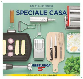 Volantino Esselunga | Speciale casa | 18/3/2024 - 30/3/2024