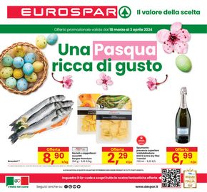 Volantino Eurospar a Sottoselva | Una Pasqua ricca di gusto | 18/3/2024 - 3/4/2024