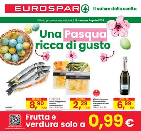 Volantino Eurospar a Rovereto | Una Pasqua ricca di gusto | 18/3/2024 - 3/4/2024
