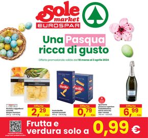 Volantino Eurospar a Treviso | Una Pasqua ricca di gusto | 18/3/2024 - 3/4/2024