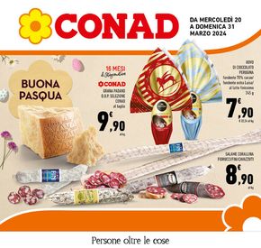 Volantino Conad a Latina | Buona Pasqua | 20/3/2024 - 31/3/2024