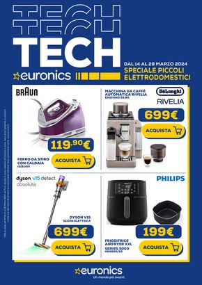 Offerte di Elettronica a Qualiano | Speciale Piccoli elettrodomestici in Euronics | 18/3/2024 - 28/3/2024