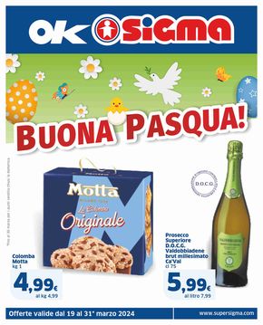 Volantino Sigma a Varese | Buona Pasqua - Ok Sigma | 19/3/2024 - 31/3/2024