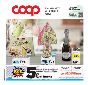 Volantino Coop a Casciana Terme Lari | Dal 21 marzo all'1 aprile 2024 | 21/3/2024 - 1/4/2024