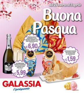 Volantino Galassia a Piacenza | Buona Pasqua | 21/3/2024 - 3/4/2024