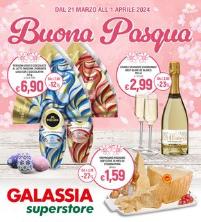 Volantino Galassia a Acqui Terme | Buona Pasqua | 21/3/2024 - 1/4/2024