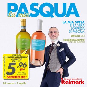Volantino Italmark a Pisogne | La mia Pasqua | 20/3/2024 - 2/4/2024