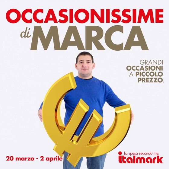 Volantino Italmark a Palazzolo sull'Oglio | Occasionissime di marca | 20/3/2024 - 2/4/2024