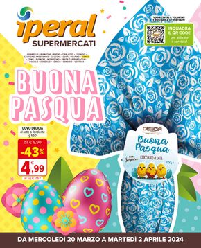 Volantino Iperal a Darfo Boario Terme | Buona Pasqua | 20/3/2024 - 2/4/2024