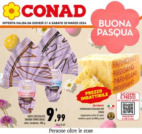 Volantino Conad a Macerata | Buona Pasqua | 21/3/2024 - 30/3/2024