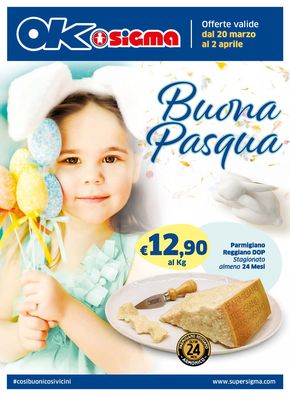 Volantino Sigma a Borgosatollo | Buona Pasqua | 20/3/2024 - 2/4/2024