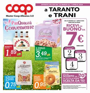 Offerte di Iper e super a Taranto | Pasqualita convenienete in Superstore Coop | 22/3/2024 - 1/4/2024