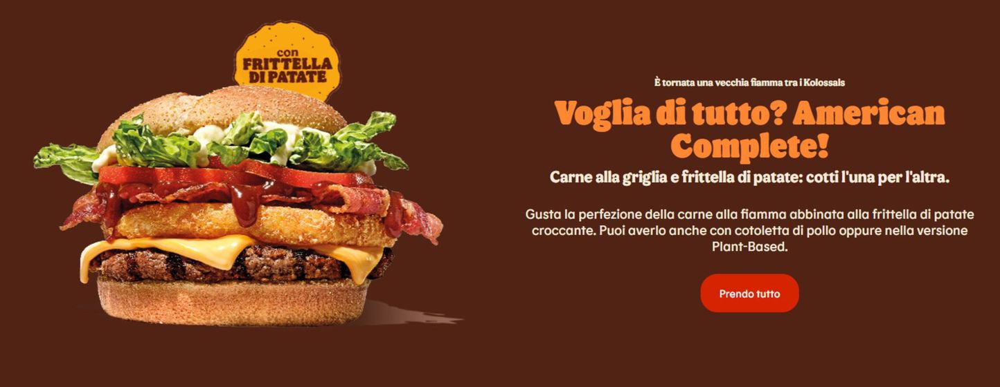 Volantino Burger King a San Giuliano Milanese | Voglia di tutto? | 20/3/2024 - 31/3/2024