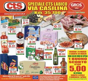 Volantino CTS Supermercati | Speciale CTS labico | 20/3/2024 - 1/4/2024