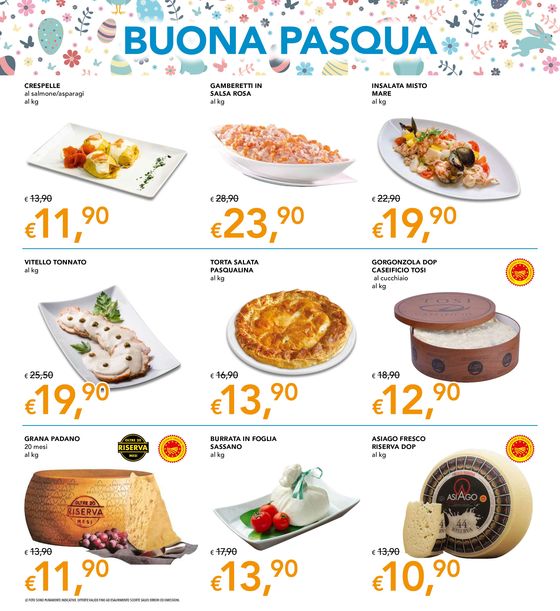 Volantino Migross Supermercati & Market a Almenno San Salvatore | Buona Pasqua | 21/3/2024 - 1/4/2024