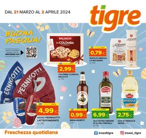 Volantino Tigre a Spoleto | Buona Pasqua! | 21/3/2024 - 2/4/2024