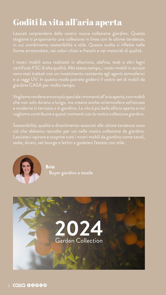 Volantino Casa a Crotone | Collezione giardino 2024 | 21/3/2024 - 25/9/2024