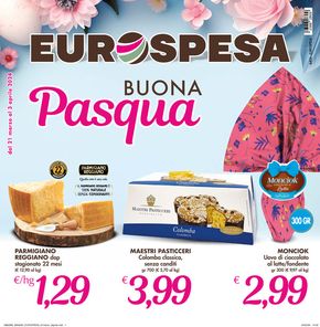 Volantino Eurospesa a Aiello del Friuli | Buona Pasqua | 21/3/2024 - 3/4/2024