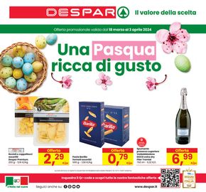 Volantino Despar a Riccione | Una Pasqua ricca di gusto | 21/3/2024 - 3/4/2024