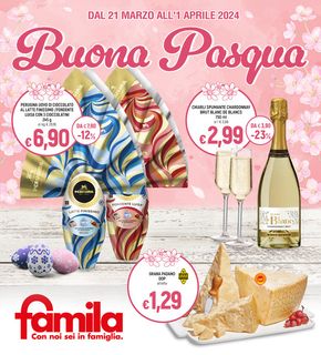 Volantino Famila a Bologna | Buona pasqua | 21/3/2024 - 1/4/2024