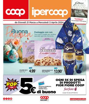 Volantino Ipercoop a Avezzano | Buona Pasqua | 21/3/2024 - 3/4/2024