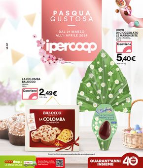 Volantino Ipercoop a Cremona | Pasqua gustosa | 21/3/2024 - 1/4/2024
