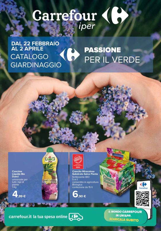 Volantino Carrefour Ipermercati a Tito | Catalogo giardinaggio | 21/3/2024 - 2/4/2024