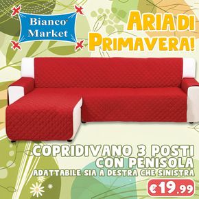 Offerte di Cura casa e corpo a Ribera | Ariadi primavera! in Bianco Market | 25/3/2024 - 31/3/2024