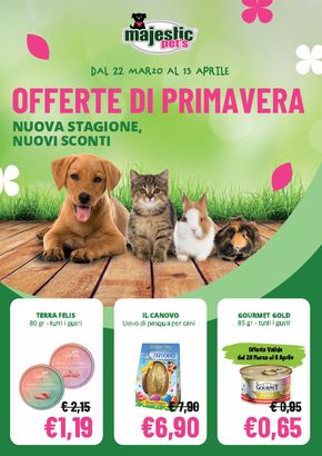 Offerte di Animali a Tivoli | Offerte di primavera  in Majestic Pet's | 25/3/2024 - 13/4/2024